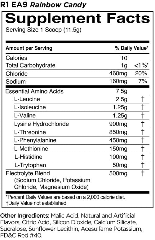 RULE ONE ESSENTIAL AMINO 9